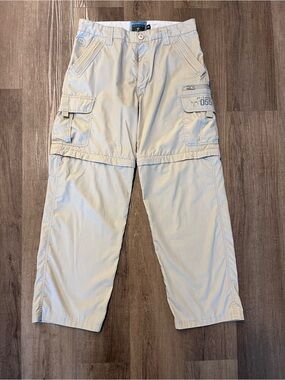 Y2K Cargo Convertible Zip-off Pants Shorts Men’s 32 2000’s Gorpcore Point Zero